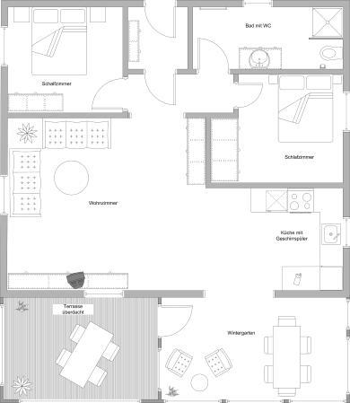 Zitas Ferienwohnung Райзах Номер фото